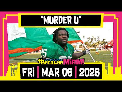 #becausemiami "Murder U" |  The Dan Le Batard Show with Stugotz