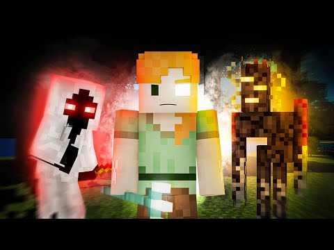 The Birth of ALEXBRINE - Alex and Steve life (Minecraft Animation)