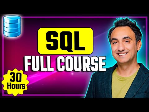 SQL Full Course for Beginners (30 Hours) – From Zero to Hero