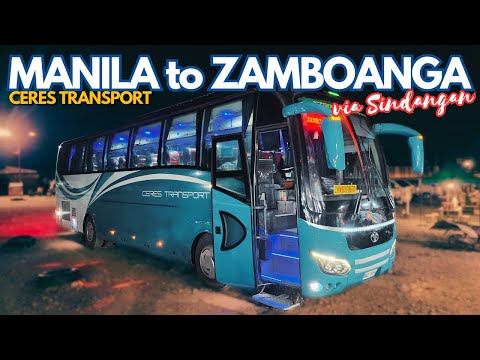 Pinakamahabang bus ride from Manila/Cubao to Zamboanga City, Mindanao via Sindangan | Ceres