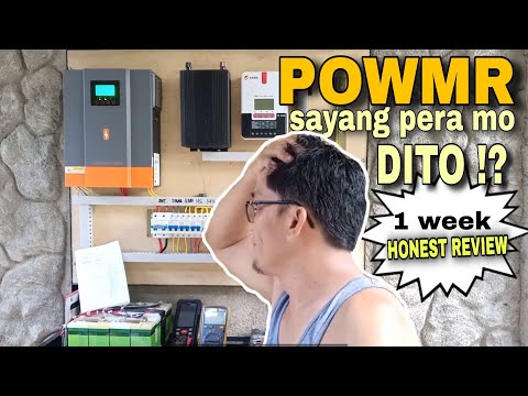 LUMABAS NA ANG MGA AYAW KO KAY POWMR || PROS and CONS ni powmr hybrid inverter