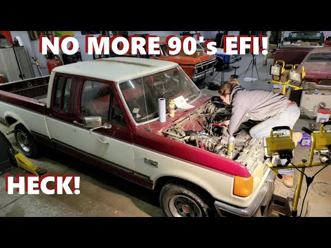 UPGRADING the Fuel Injection System on my 1989 F150 - Part 3