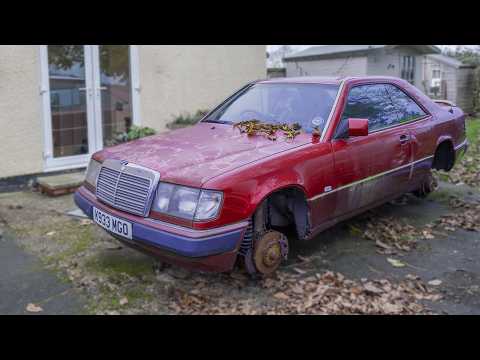 Abandoned Mercedes W124. Will it run and drive?