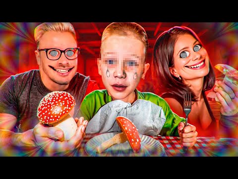 ТИКТОКЕРЫ КОРМЯТ СЫНА МУХОМОРАМИ - ShevelevVlog