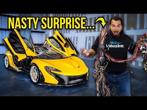 Rebuilding A Flooded $2,000,000 McLaren P1 | Part 13