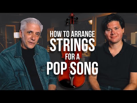 How To Arrange Strings For Pop Songs