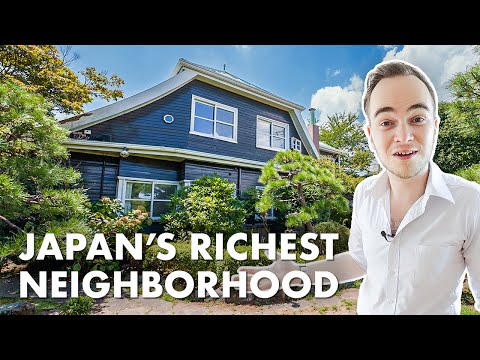 Inside a Mansion in Japan’s RICHEST Neighborhood | Japanese House Tour