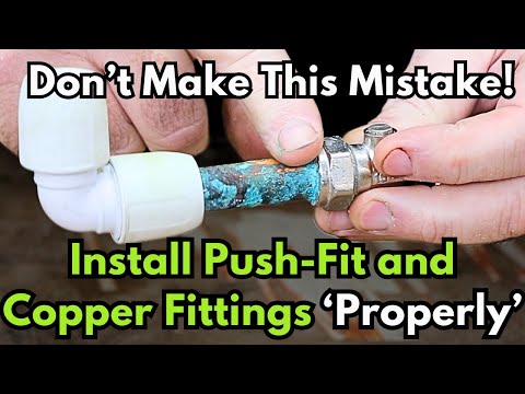 Pro Tips For Installing or Extending Copper, Plastic Welded or Push-fit Pipes