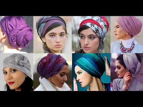 ПЛАТОК НА ГОЛОВУ, КАК ЗАВЯЗАТЬ ПЛАТОК НА ГОЛОВУ КРАСИВО, ЛЕГКО И ПРОСТО,ТЮРБАН, КОСЫНКА.