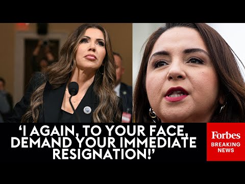 Delia Ramirez Directly Accuses Kristi Noem Of Corrupt Acts Then Outright Demands Her Resignation