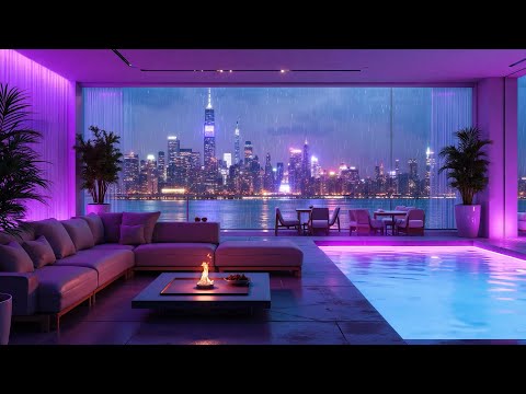 Lofi Night Rain ☕️ Chill Music Lofi Rain Chillhop Beats for Study, Work ☔️ Lofi Rain Playlist