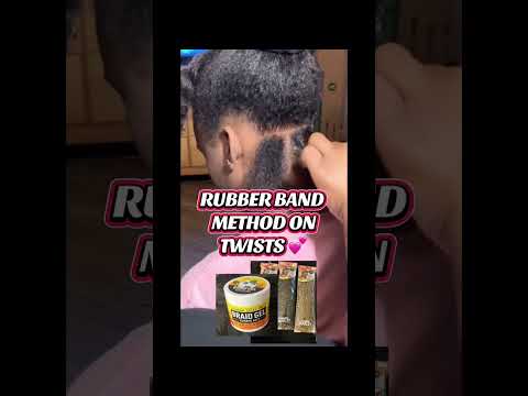 Rubber band method l E￼asy to follow tutorial #rubberbandmethod #naturalhair #hairstyle #tutorial