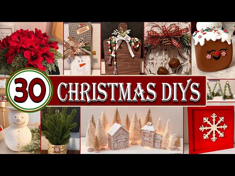 30 Dollar Tree Christmas Crafts You Need To Try!