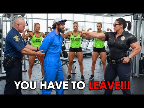 ELITE Muscle King ANATOLY Lifts 50KG Mop in the Gym… Everyone Was Shocked! 😱💪🧹