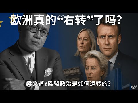 梁文道: 右翼崛起，白左退潮？| 欧盟选举背后的结构性矛盾 | 欧洲真的“右转”了吗？| 马克龙 | 冯德莱恩 | 欧盟