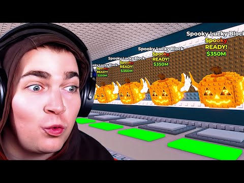 I Opened 100 Spooky Lucky Blocks in Steal a Brainrot!