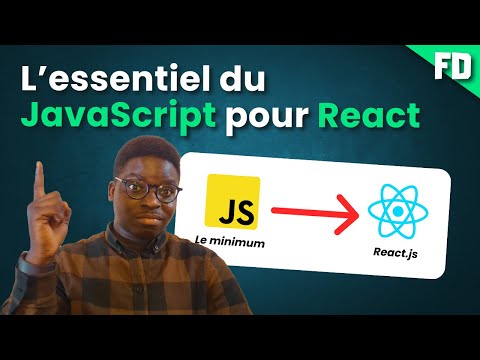 I teach you the minimum of JavaScript to start React