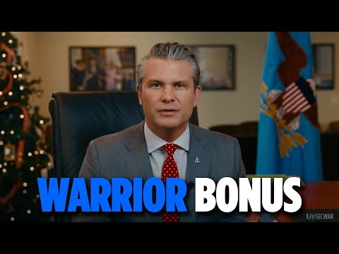 Trump, Hegseth Tout 'Warrior Dividend': $1776 Bonus To Each Servicemember | TRENDING