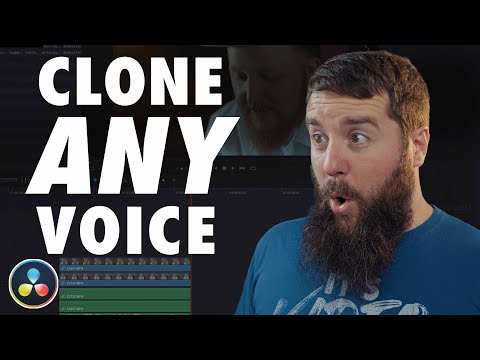 Clone ANY Voice In DaVinci Resolve EASILY!
