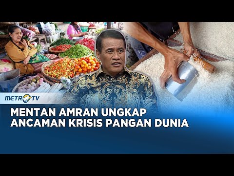 Mentan Amran Jelaskan Seriusnya Ancaman Krisis Pangan Dunia #KickAndy