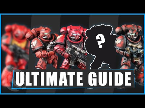 How to Paint 5 Styles of BLOOD ANGELS Space Marines 
