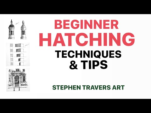 Beginner Hatching Techniques and Tips For Pen - How to Know What Sort of Lines to Use