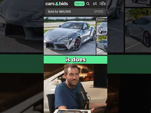 The Toyota Supra MKV is Holding Serious Value