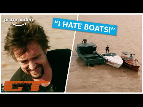 "I don't know how to park a boat" | The Grand Tour | Amazon Prime Video NL