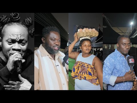 We Are Here To Wait For Daddy Lumba’s Body - 100s Gather At Heroes Park Few Hours To Funeral