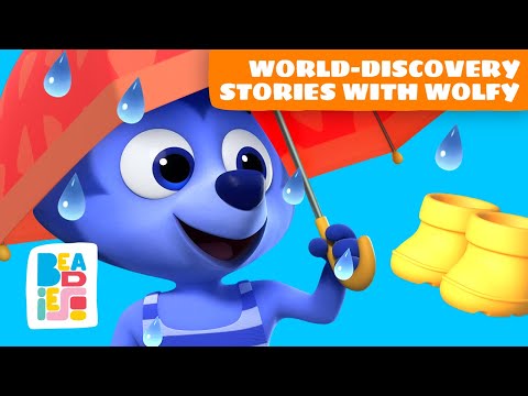 Beadies: World-discovery stories with Wolfy 🩵 Cartoons for Kids & Toddlers