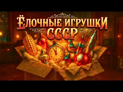Советские ЁЛОЧНЫЕ ИГРУШКИ которые НЕВОЗМОЖНО ЗАБЫТЬ