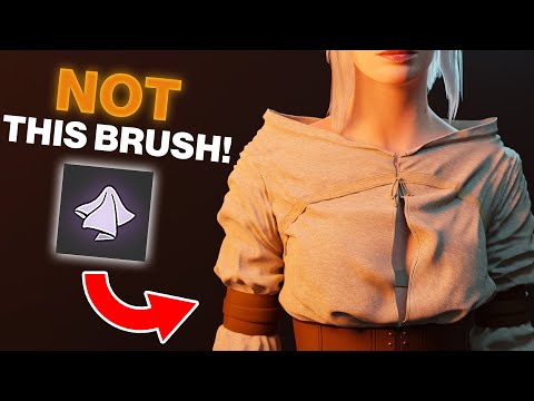 The Hidden Cloth Simulation Brushes You Don't Use