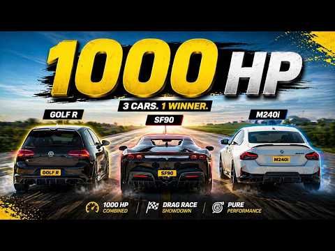 Ferrari SF90 vs 1,000HP Sleepers | When Reputation Means Nothing