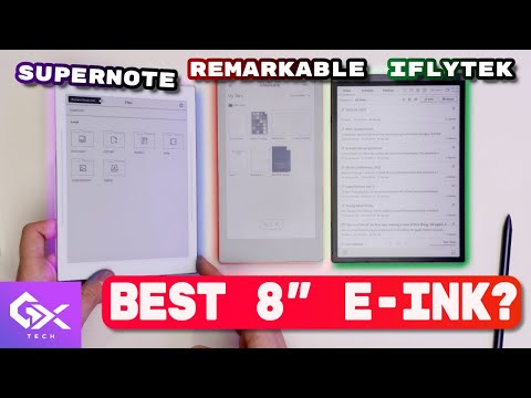Best 8” E-Ink Tablet for 2026? – Nomad vs reMarkable Move vs AINOTE Air 2