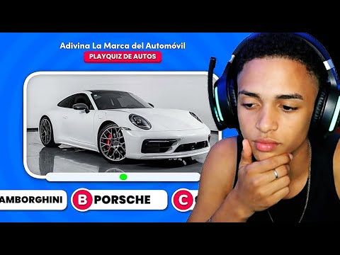 REACCIONO A ADIVINANDO LAS MARCAS DEL AUTO PLAYQUIZ 🔥| Lolingoo