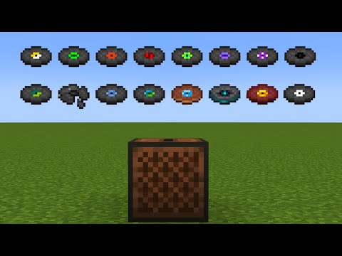 Minecraft  - All 16 Music Discs