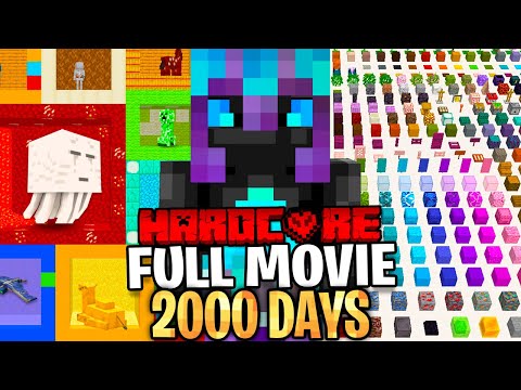 I Survived 2000 Days in Hardcore Minecraft [FULL MOVIE]