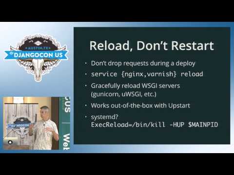 DjangoCon US 2015 - Django Deployments Done Right by Peter Baumgartner