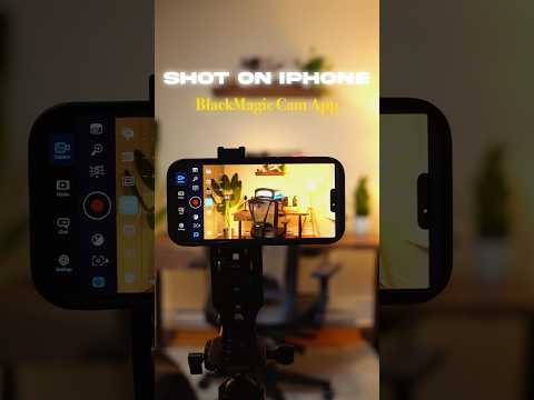 Filming the Desk Setup with the Black Magic Cam App!📸🔥