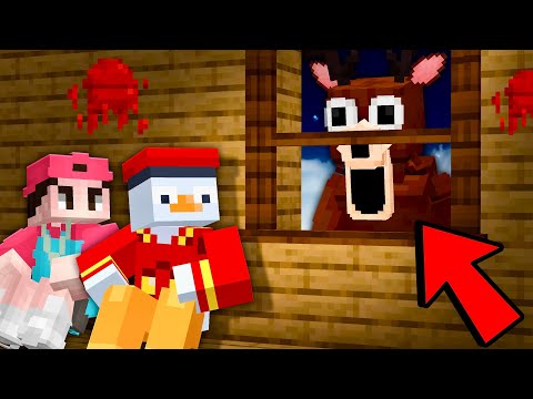 SURVIVE 99 NIGHTS in the FOREST in Minecraft!