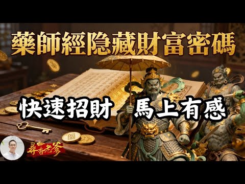 【藥師經隱藏財富密碼】讓你快速招財,馬上有感