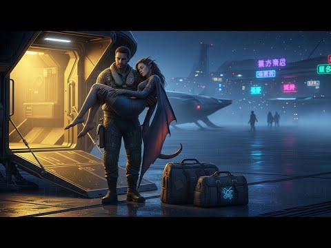 The Dragon Woman Fell Asleep By Her Bags—And The Human Veteran Carefully Took Her Into His Ship. HFY