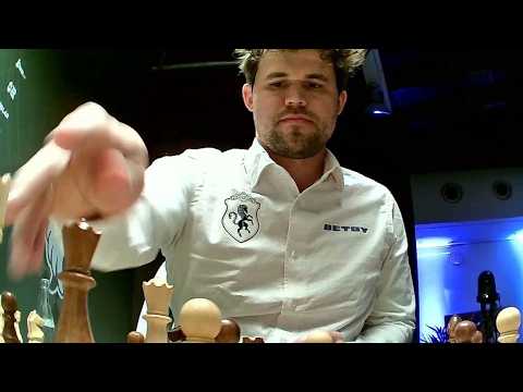 MAGNUS SACRIFICES HIS QUEEN INSTEAD OF ACCEPTING A DRAW