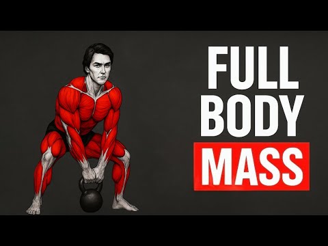 The ONLY 8 Kettlebell Exercises YOU Need to be Full Body JACKED (HIT EVERY MUSCLE GROUP)