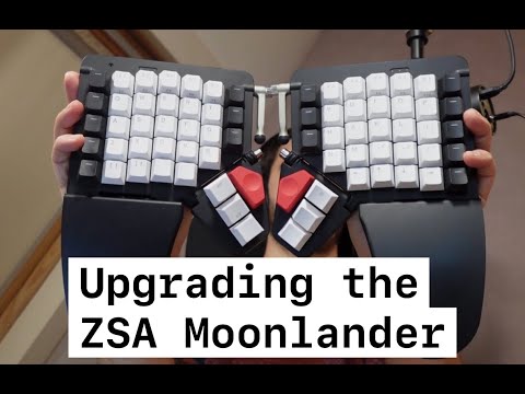 Upgrades to the ZSA Moonlander