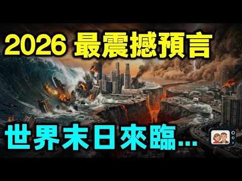 2026年最震撼的3大預言，世界末日來臨？每個人都必須做好最壞準備！