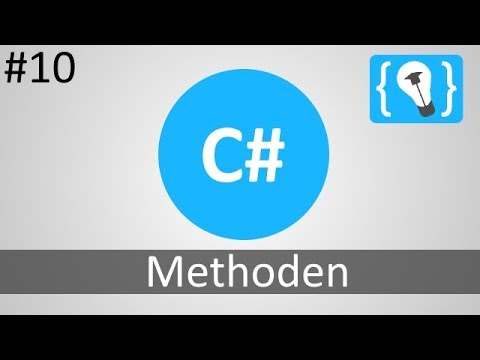 C# Tutorial Deutsch / German [10/20] - Methoden