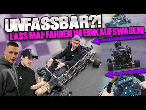 JP Performance - Unfassbar?! Lass mal fahren im Einkaufswagen!
