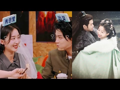 Ding Yuxi and Deng Enxi are in love with the young couple! stick together kiss every moment