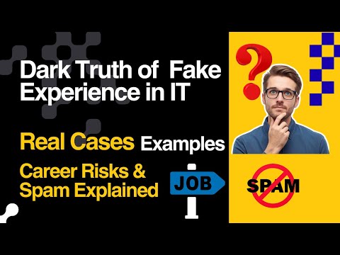 Reality of Fake Experience in IT Industry 💻 | Real Stories, Risks & Truth Explained